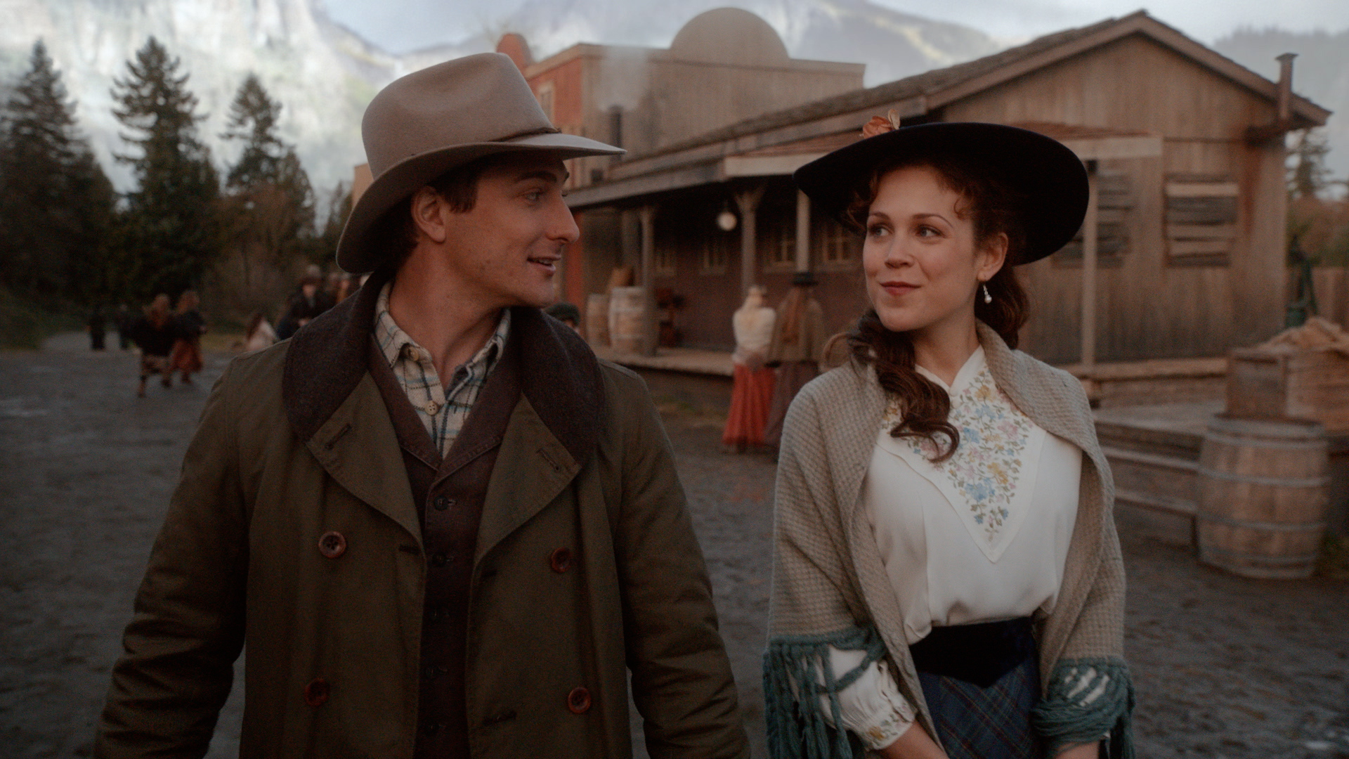 Jack en Elizabeth in When Calls the Heart